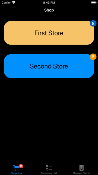 QuickShop: Shopping List Screenshot