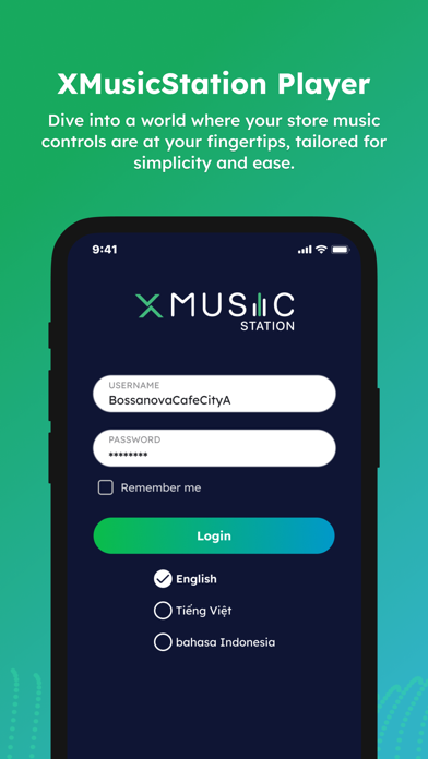 XMusicStation Player Screenshot