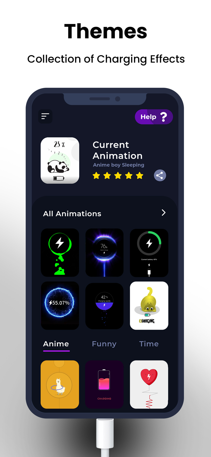 Charging Screen Animation Show