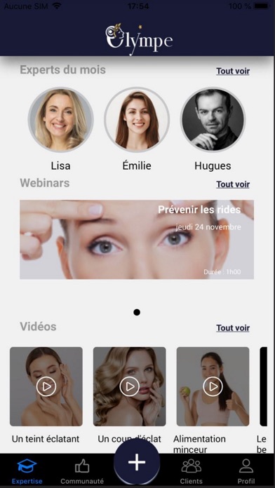 Olympe : Agora de l'Esthétique Screenshot
