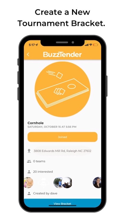 BuzzTender - Connect & Compete