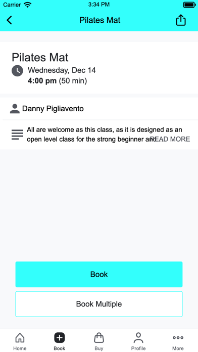 Studio 4 Hot Yoga & Pilates Screenshot