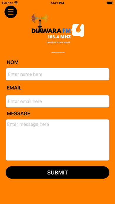 DIAWARA FM Screenshot