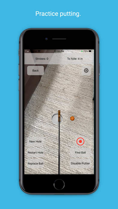 AR Putting Screenshot