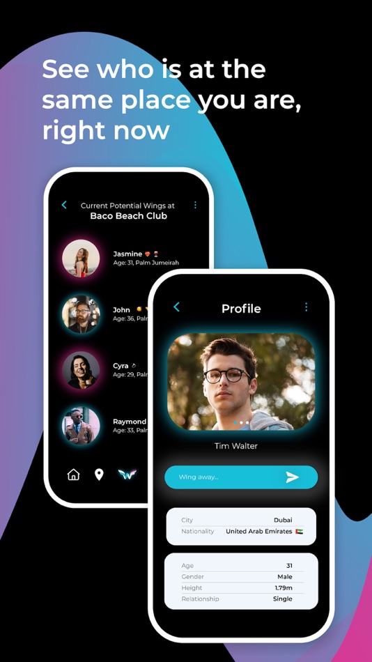 #3. Wing me app (iOS) 由: Alexandra Isabella Kraft