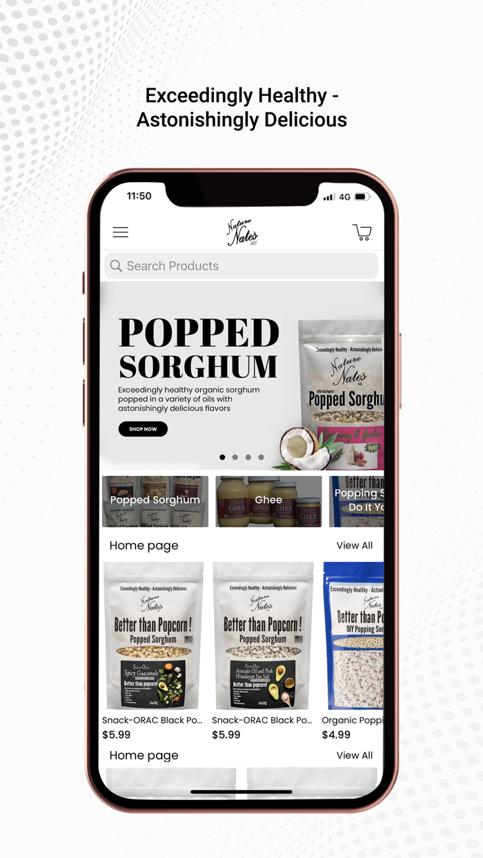 Nature Nates LLC Popped Sorgh