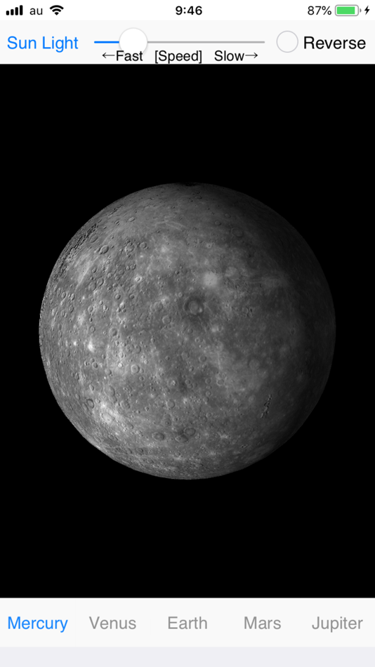 #1. Planet Rotation (iOS) By: Masahiro Tomosada