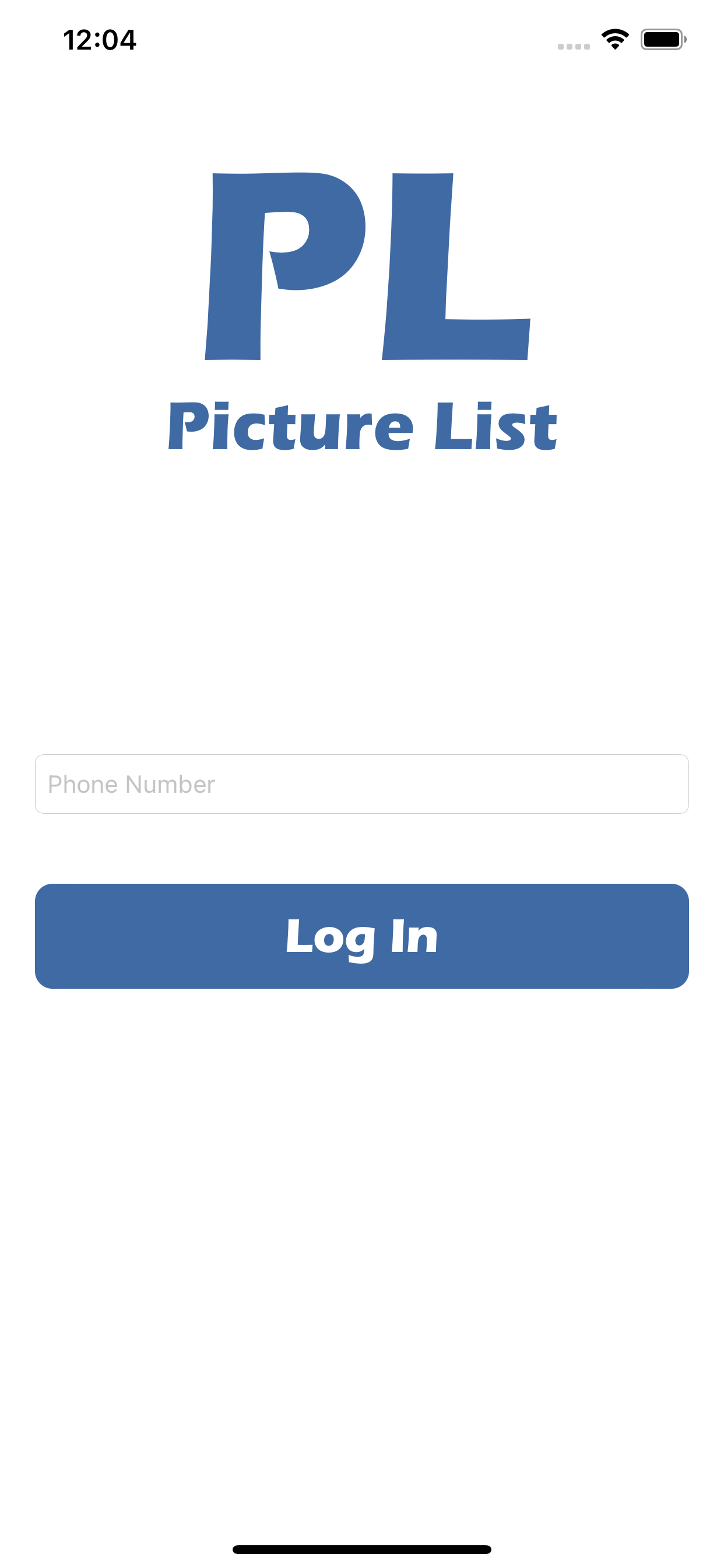 Picture List App