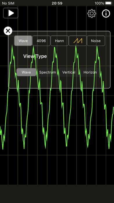 Audio / Spectrum Analyzer Screenshot