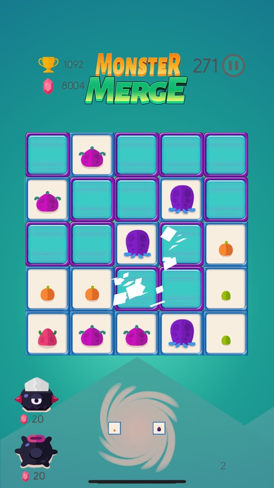 #5. The Monster Merge (iOS) 由: elias sleiman