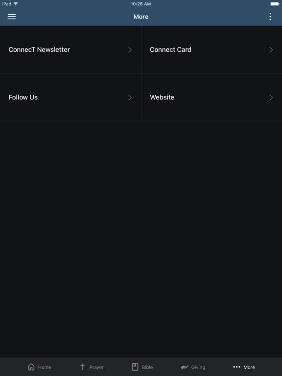 Central Trinity UMC iPad screenshot 3 - Education app