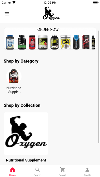 Oxygen Supplement Screenshot