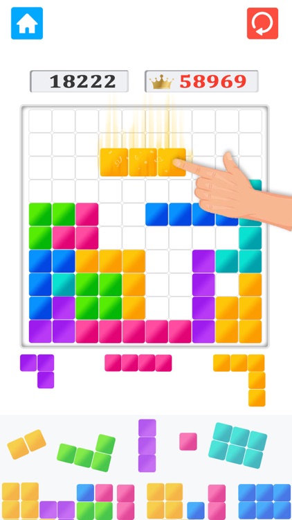Puzzle Blocks Color Tiles Game screenshot-3