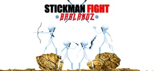 Stickman Fight Badlandz screenshot #1 for iPhone