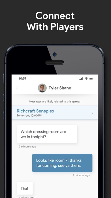 Shorthanded App Screenshot