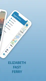 elizabeth fast ferry iphone screenshot 2
