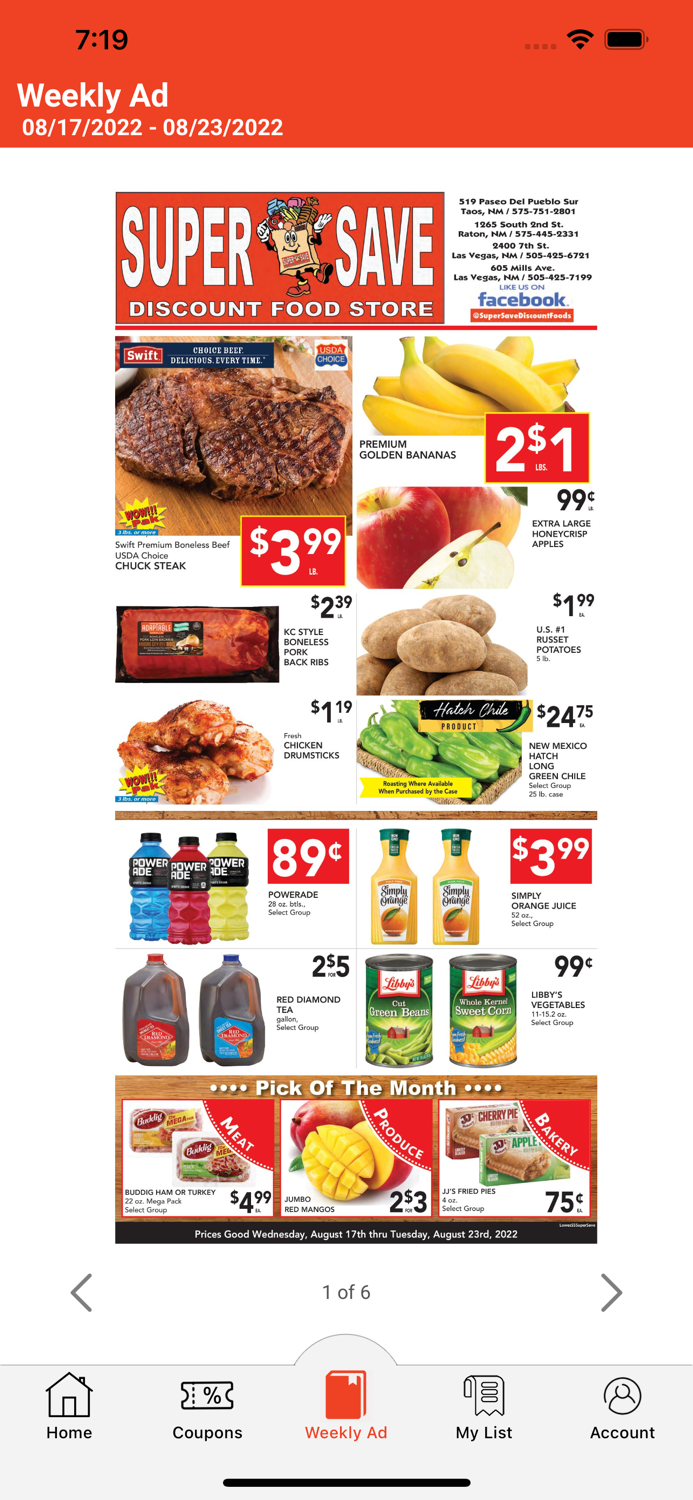 Super Save Food Stores NM