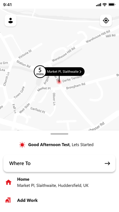 Myride Taxis Screenshot