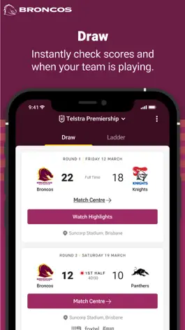 Game screenshot Brisbane Broncos hack