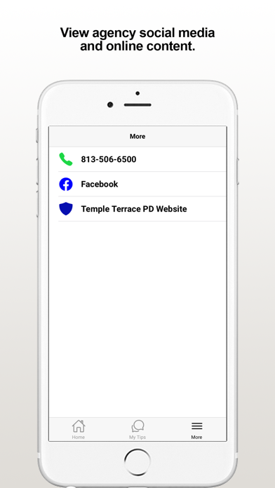 Temple Terrace PD Screenshot