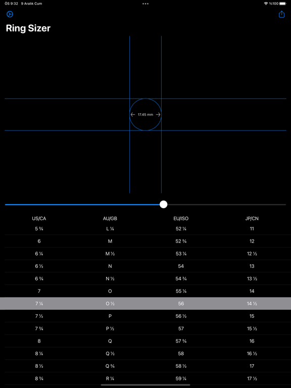 Screenshot #6 pour Quick Ring Sizer