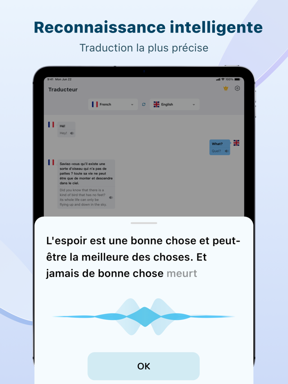 Speak Traducteur iTranslation Speak Traducteur iTranslation