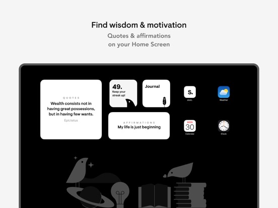 stoic. journal & agenda iPad app afbeelding 9