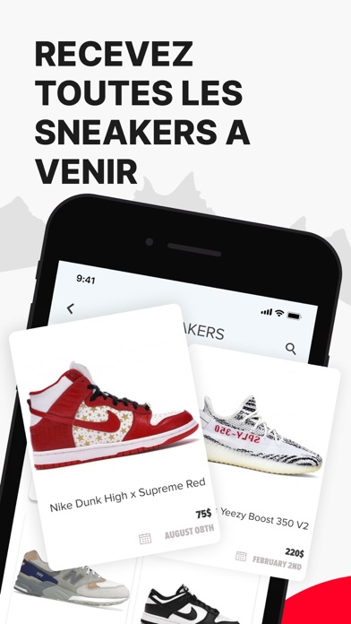 Screenshot #3 pour Sneakers Raffle＋Restock・France