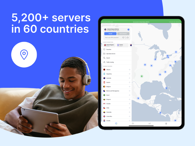 ‎NordVPN: VPN Fast & Secure Screenshot