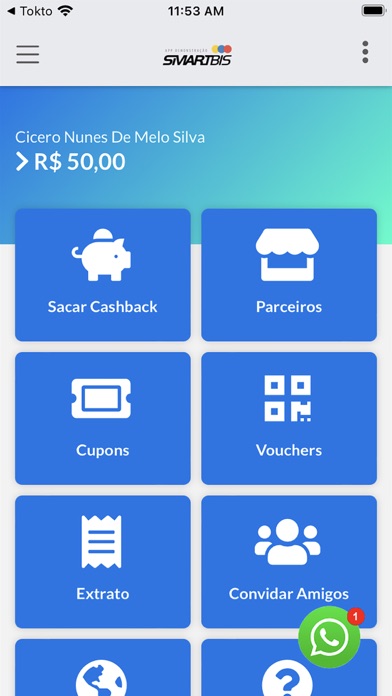 Smartbis - Sistema Fidelidade Screenshot