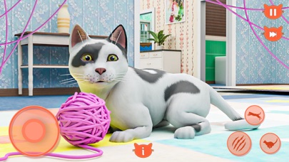 かわいい猫のペット シミュレーター ゲームのおすすめ画像3