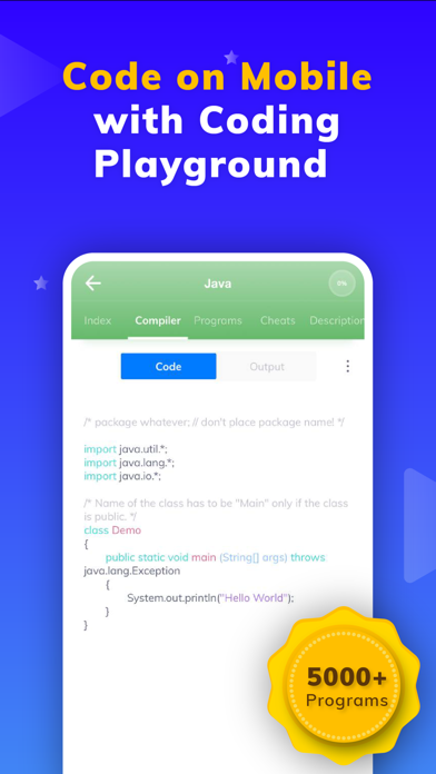 Programming Hub: Learn Coding Screenshot