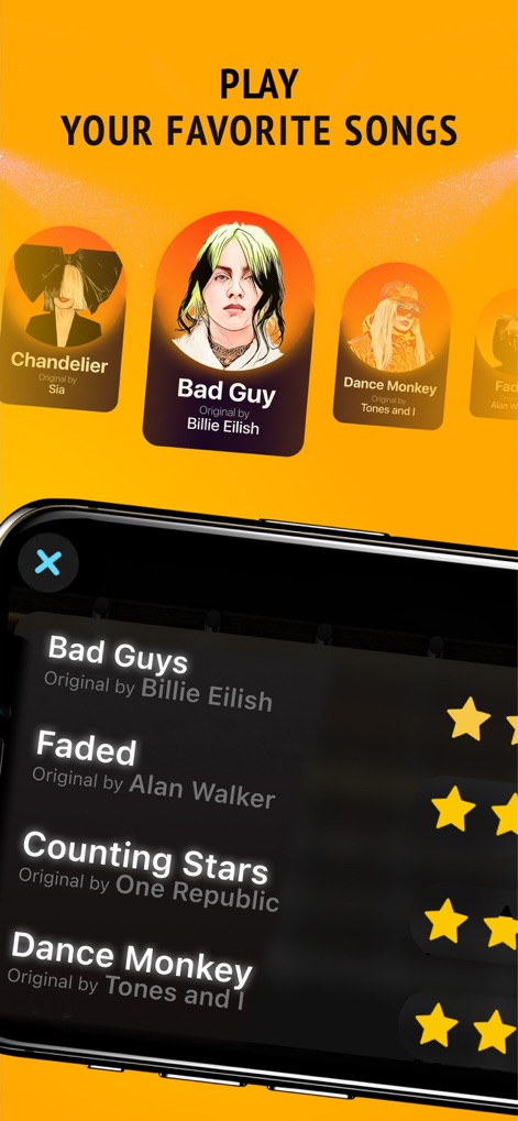 Guitar: tabs, chords & games - Diverse Song Catalog