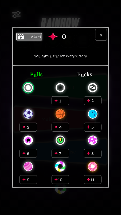 Air Hockey Rainbow Screenshot