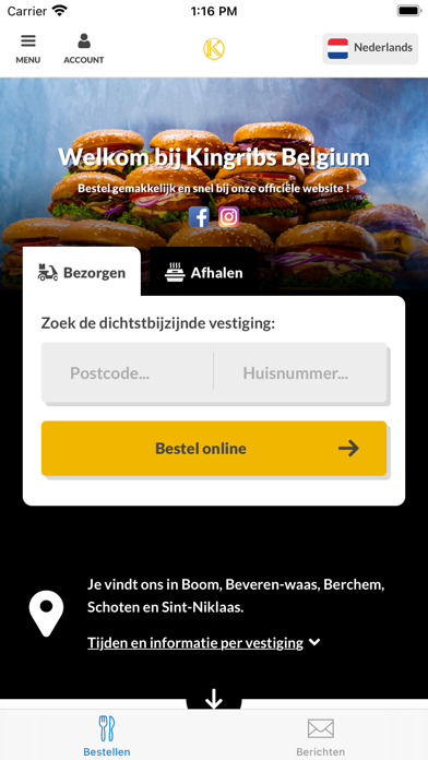 KingRibs (België) Screenshot