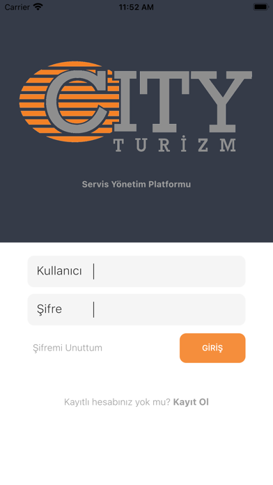 City Turizm Shuttle Screenshot
