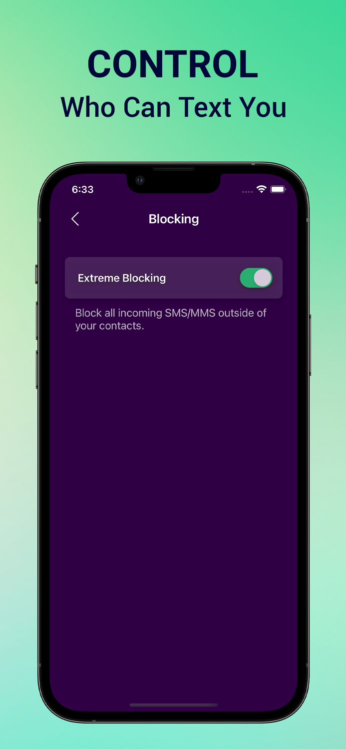 Robot Spam Text Blocker