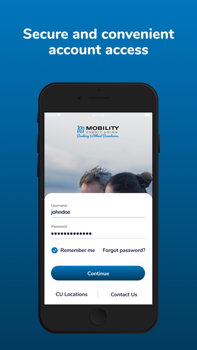 MOBILITY CU Screenshot