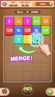 How to cancel & delete tap to merge & match 3