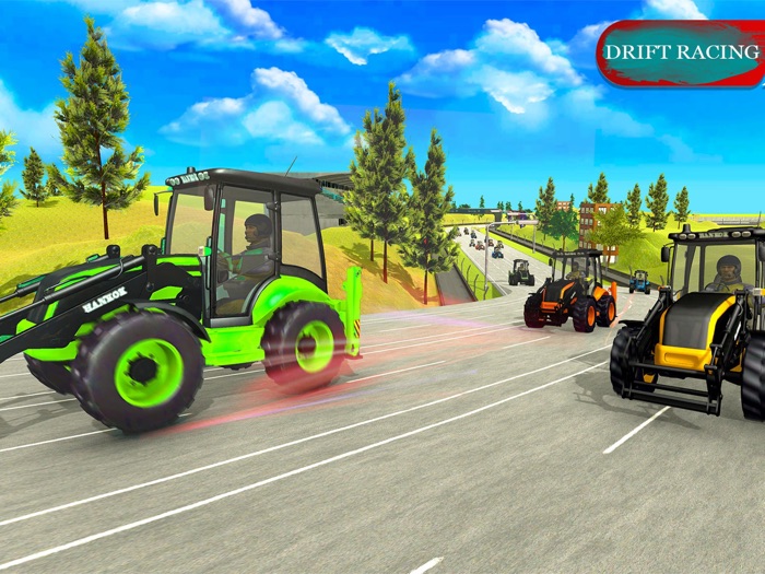 Heavy Excavator Racing Sim