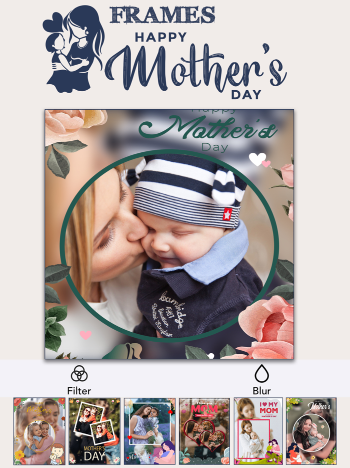 Mothers Day Template and Frames