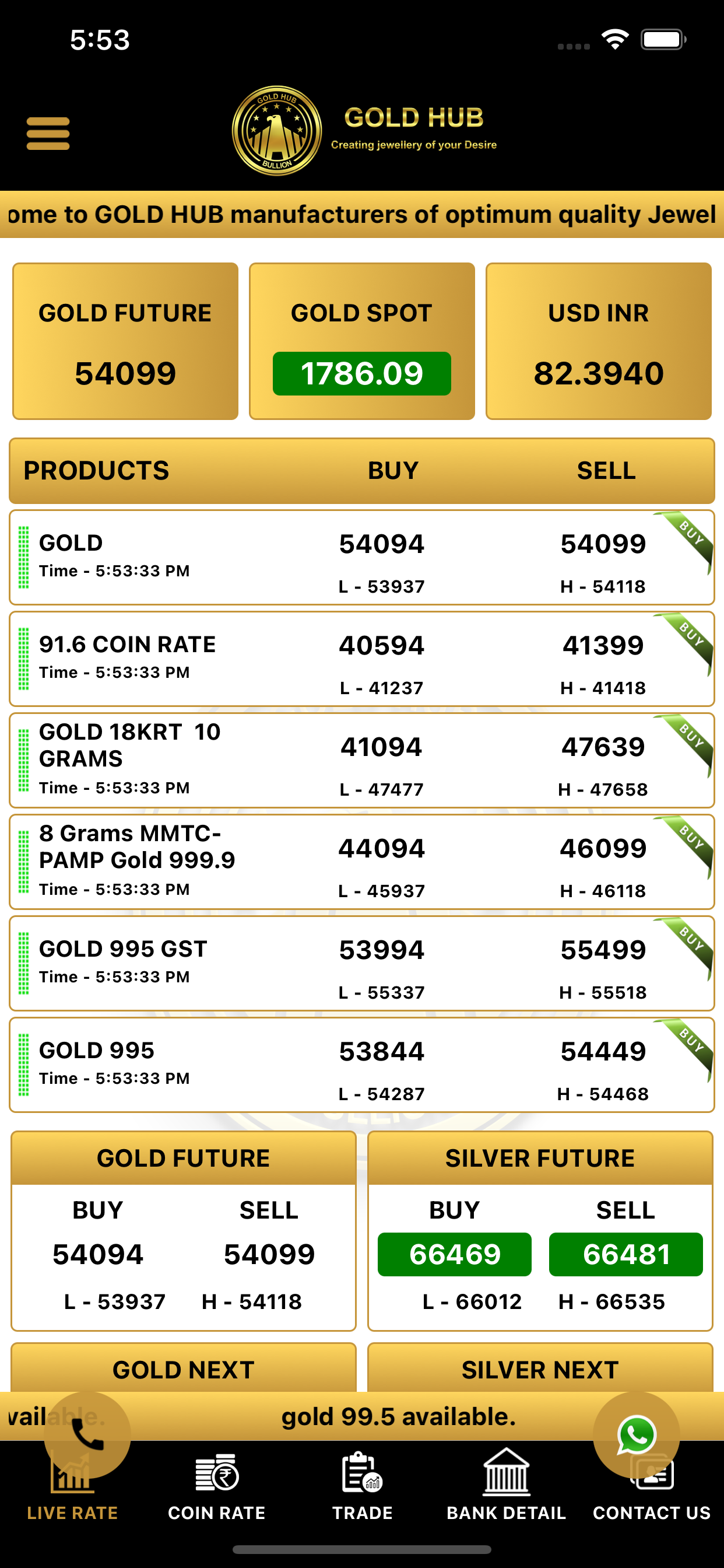 Gold Hub