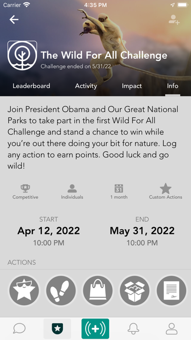 The Wild For All Challenge Screenshot
