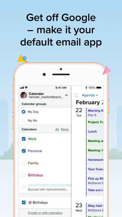 Fastmail – Email & Calendar Screenshot