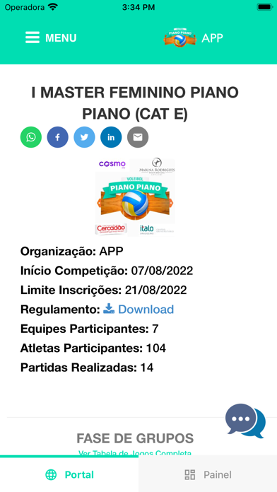 Associação Piano Piano Screenshot