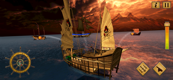 Modern Pirate Warship PvP