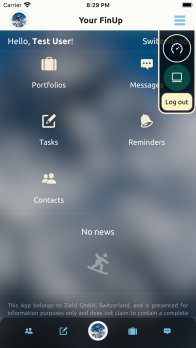 FinUP App Screenshot