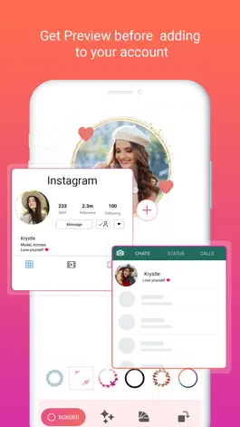 Game screenshot Profile Picture Border Frame apk
