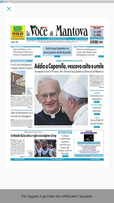 La Voce di Mantova Screenshot