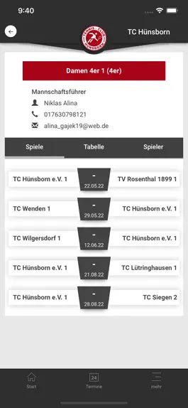 Game screenshot TC Hünsborn hack